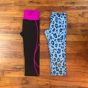 Girls Bottoms Leggings Pants 2 Pc Bundle
Athletic Activewear Dance Gymnastics